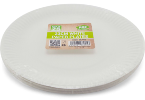 9” paper plates 18pk