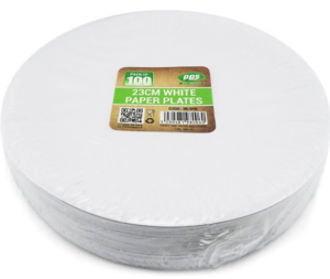 9” paper plates 100pk