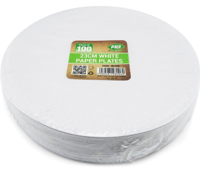 9” paper plates 100pk