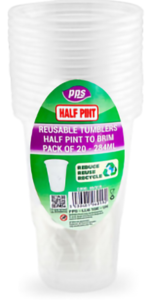 1/2 pint tumblers 15pk