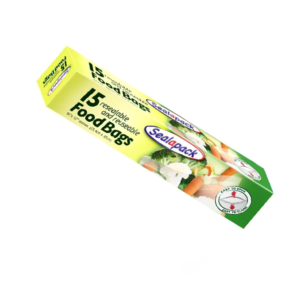 Food resealable bags large 15pk