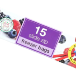Freezer resealable slide zip bags 15pk