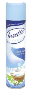 Insette fresh linen air freshener 300ml