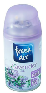 Automatic refill spray lavender