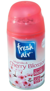 Automatic refill spray cherry blossom
