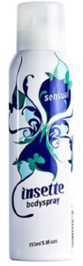 Insette Sensual Women’s B/spray 150m