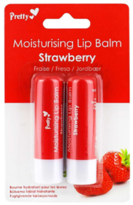 Lip Balm Strawberry 2pk
