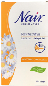 Nair Body Wax Strips 16's