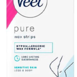 Veet Wax Strips Legs Sensitive 20's