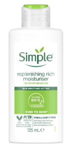 Simple Replenish Rich Moisturiser 125ml