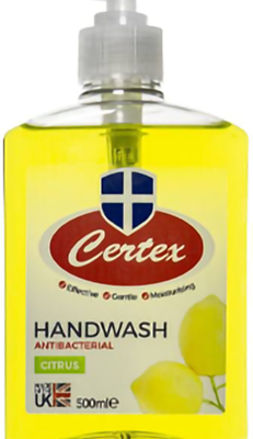 Certex h/wash anti bac Lemon 500ml