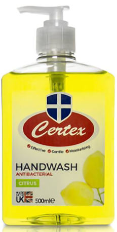 Certex h/wash anti bac Lemon 500ml