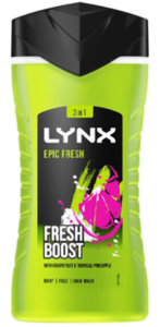 Lynx Shower Gel Epic Fresh 225ml