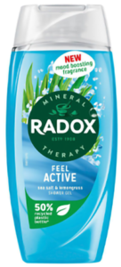 Radox Shower Gel 225ml Feel Active