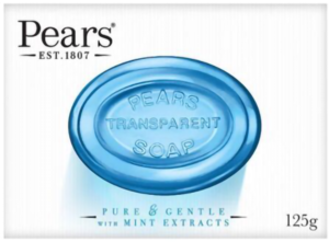 Pears Soap Mint Extracts Blue 100g