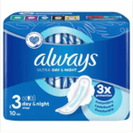 Always Ultra Day & Night 10's With Wings