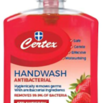 Certex h/wash anti bac strawberry 500ml