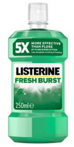 Listerine Mouth wash 250ml Freshbust