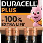 AA Duracell Plus 4pk