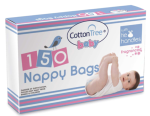 Fragrance nappy bags 150pk
