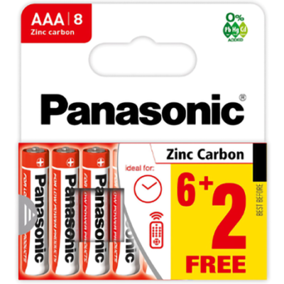 AAA Panasonic 8pk