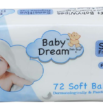 Baby dream wipes blue
