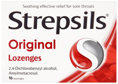 Strepsils lozenges original 12s