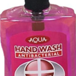 Aqua antibacterial hand wash wild rose 500ml