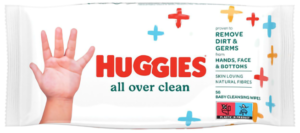 Huggies all over wipes 56