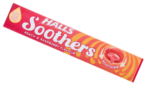 Halls Soothers Peach & Raspberry 45gm
