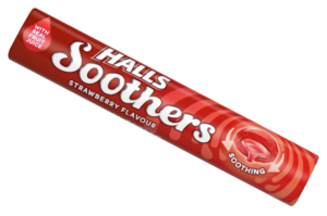 Halls Soothers Strawberry 45gm