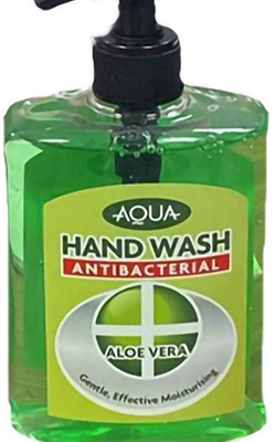 Aqua anti bacterial hand wash aloe Vera 500ml