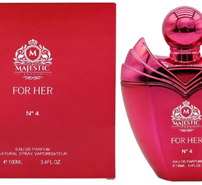 Majestic For Her No4 e100ml Inspired by YSL-Black Opium