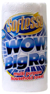 Wow big roll 1pk kitchen towel
