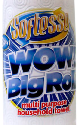 Wow big roll 1pk kitchen towel