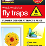 Fly trap window stickers