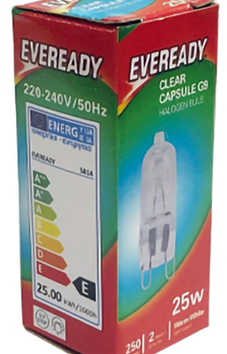 G9 bulbs 25w warm white