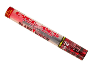 Cyclones clear black widow dual pre roll cones 2s