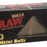 Raw 3m black rolls