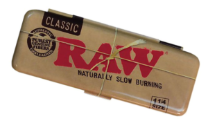 Raw paper tin
