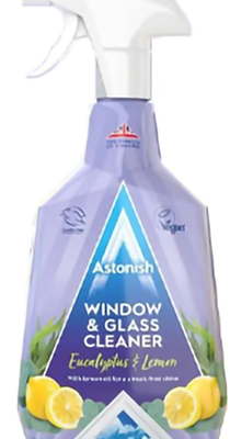Astonish Glass & Window Spray 750ml