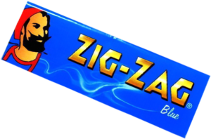 ZigZag blue papers