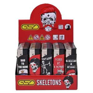 Lighters electronic skeleton 50pk