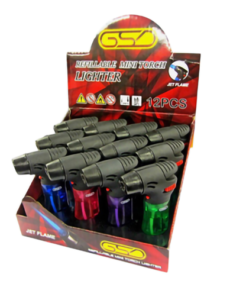 Angle neck wind proof lighters