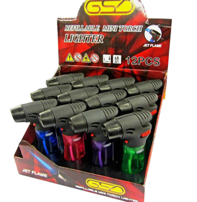 Angle neck wind proof lighters
