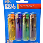 Bull brand 4Pk lighters