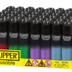 Clipper lighters black crystal 40pk