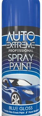 Auto extreme spray paint blue gloss 400ml