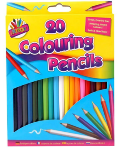 Coloured pencils 20pk