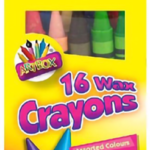 Wax crayons 16pk